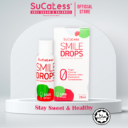 ZERO Sugar SuCaLess SMILE DROPS [HALAL/Zero Calories/Diet/Local/Diabetic & Obesity Friendly]